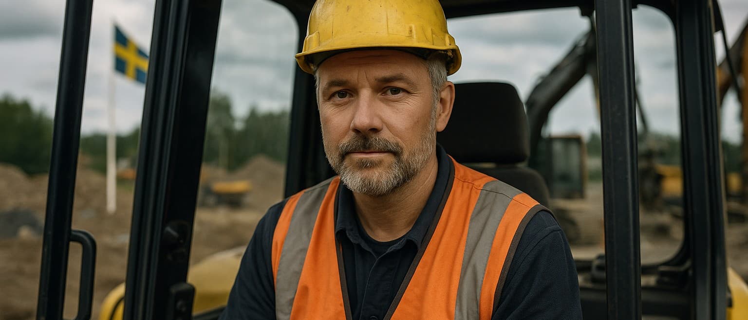Grävmaskinist - Anläggning